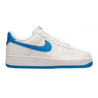 Produktbild von Nike Air Force 1 Low '07 White Photo Blue - EU: 42.5
