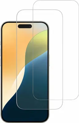 Image de Accezz Hard Glass Screen Protector 2-pack pour Apple iPhone 17 / 17 Pro / 16 Pro
