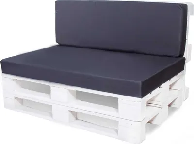 Obrázek produktu pro Polstry na paletový nábytek sedák 120x60 / 120x50cm | Paletový polštáø tmavì modrá | podsedáky na paletový nábytek | Sedák na europalety