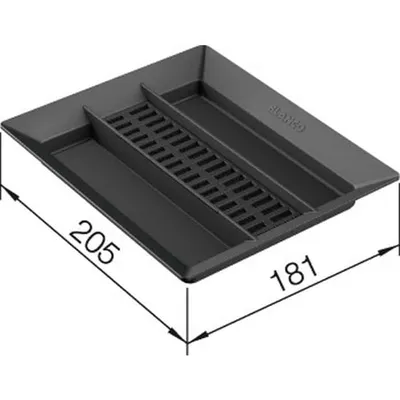 Produktbild von BLANCO 524220 AktivBio Deckel für 8 Liter Eimer SELECT und FLEXON II / Verschlussdeckel / Biodeckel