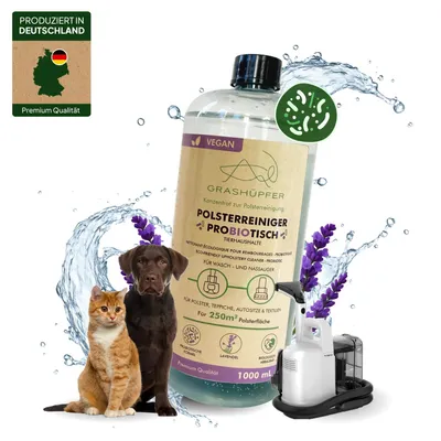 Produktbild von GRASHÜPFER® Probiotischer-Polsterreiniger für alle Nass- und Wischsauger