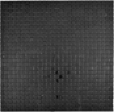 Produktbild von selbstklebende Mosaike Metalloptik Alu schwarz anthrazit matt gebürstet MOS200-L1B