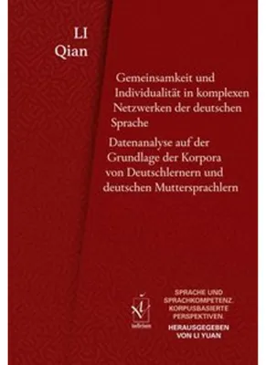 Obrázok produktu pre Gemeinsamkeit und Individualität in komplexen Netzwerken der deutschen Sprache