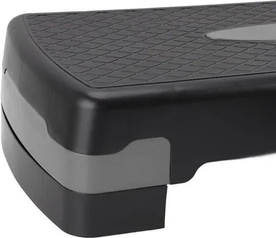 Productafbeelding van Aerobic Step Platform - Oefenplatform Stepper - Thuistraining Fitness - Verstelbare Hoogte - 71 x 30 x 11 cm