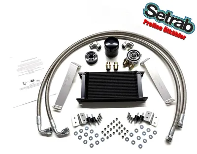 Image de Refroidisseur d'huile KIT 19 rangées de supports en acier inoxydable pour VW T5 2.0L TDI CFCA 180PS Bi-Turbo