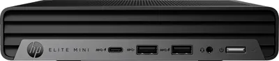 Produktbild von HP Elite 805 G8 - Mini Desktop - Ryzen 7 Pro 5750G / 3.8 GHz - RAM 16 GB - SSD 512 GB - NVMe - Radeon Graphics - 1GbE, Bluetooth 5.3, Wi-Fi 6 - WLAN: 802.11a/b/g/n/ac/ax, Bluetooth 5.3 - Win 11 Pro - Monitor: keiner - Tastatur: Deutsch - Smart Buy - mit HP