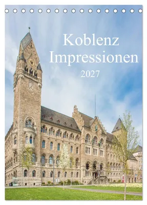 Produktbild von Koblenz Impressionen (Tischkalender 2027 DIN A5 hoch), CALVENDO Monatskalender