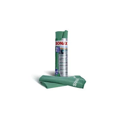 Produktbild von Sonax MicrofaserTücher PLUS Innen und Scheibe (2 St.) 2 Stück Reifen
