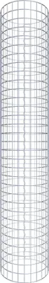 Produktbild von Gabionensäule rund 42 cm Durchmesser, 160 cm Höhe, Maschenweite 5 cm x 5 cm