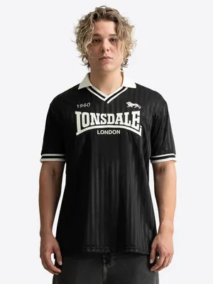 Produktbild von Lonsdale Herren Trikot Normale Passform FOOTDEE, Black/Ecru, XXL