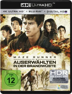 Produktbild von Maze Runner 2 - Die Auserwählten in der Brandwüste (4K Ultra HD) (+ Blu-ray)