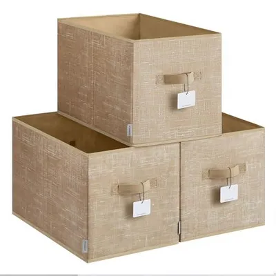 Produktbild von Aufbewahrungsboxen Set - Faltbare 3er Set - 50 x 30 x 30 cm