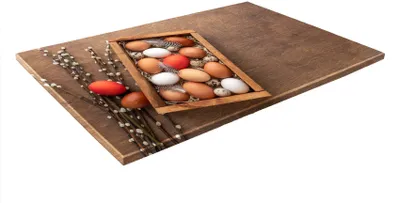 Zdjęcie produktu dla SZKLANA DESKA KUCHENNA 40x30 536b Mix jajek