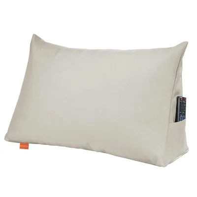 Immagine prodotto di Cuscino lombare, cuscino a cuneo per letto e divano, 70 cm di larghezza, beige, cuscino per la zona lombare, sleepling