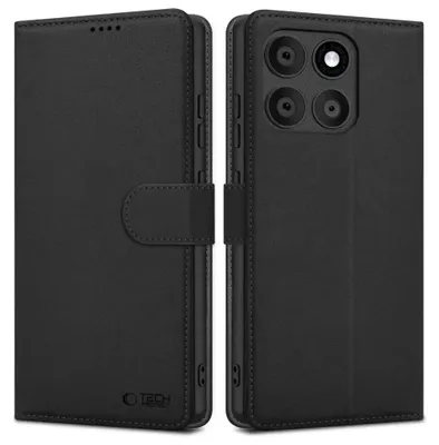 Produktbild von Tech-Protect Wallet Hülle für Motorola Edge 60/Edge 60 Fusion - Schwarz KP39582