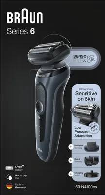 Obrázek produktu pro BRAUN 240921 BRAUN Series 6 60-N4500cs Nass- und Trockenrasierer