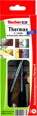 Produktbild von Fischer 045683, Schraube, Holz, M6, Teilgewinde, Edelstahl, Glanz