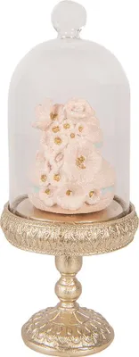 Obrázok produktu pre Clayre & Eef Dekoratívna figúrka Macarons Ø 7x17 cm Plast v zlatej farbe