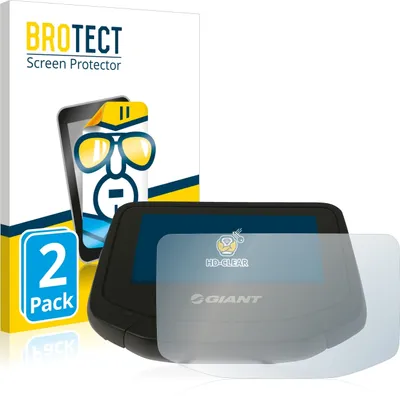 Produktbild von 2x Für Giant RideControl Evo Schutzfolie BROTECT Displayschutz Display Schutz Folie Klar Transparent