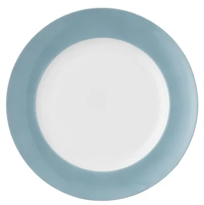 Frühstücksteller 22 cm, Soft Blue, Porzellan, spülmaschinengeeignet