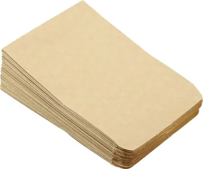 Imagen del producto de 100 bolsas de papel kraft para embalaje de granos, semillas de maíz, trigo, arroz, almacenamiento. Estilo sobre. Dimensiones: 9 x 13 cm