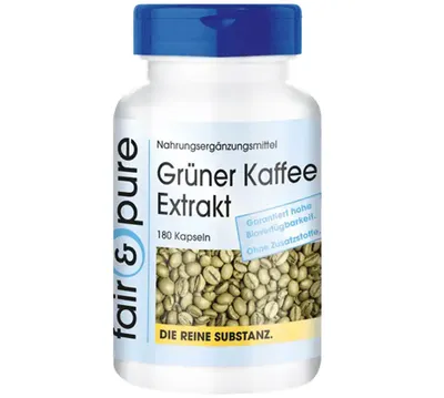 Produktbild von Grüner Kaffee Extrakt 500mg