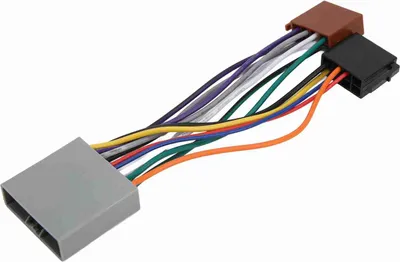 Image de Adaptateur de faisceau radio ISO, prise stéréo de voiture, remplacement pour Civic
