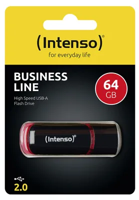 Immagine prodotto di Intenso 64GB USB2.0 unità flash USB USB tipo A 2.0 Nero Rosso