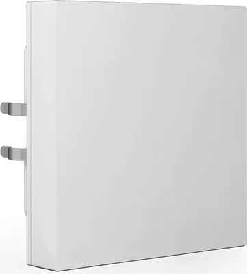 Image de Bouton-poussoir MDT KNX Light 55 Basic simple, blanc pur brillant, 1 pièce.