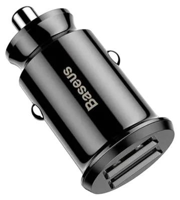 Produktbild von Baseus CCALL-ML01, Draußen, Zigarettenanzünder, 3,1 A, Schwarz