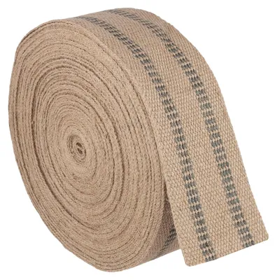 Immagine prodotto di Nastro di iuta, 9 cm x 30 m - Corda di iuta - Decorazione - Artigianato fai-da-te - Resistente all'usura - Durevole - Nastro di iuta