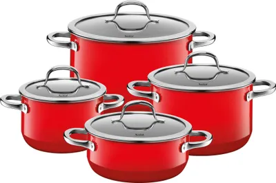 Immagine prodotto di Silit Silargan® Passion Topf-Set, 4-teilig, Red 3201112978 4004633297093