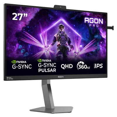 Produktbild von AOC AG276QSG2/75, 68,6 cm (27"), 2560 x 1440 Pixel, 1 ms, Schwarz, Grau