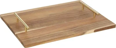 Produktbild von Tablett mina gold braun 30x40cm  - Atmosphera créateur d'intérieur