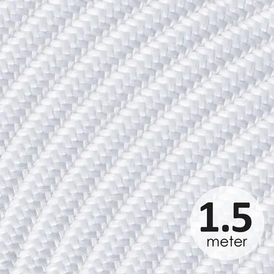 Produktbild von Home Sweet Home Bügelschnur, weiß, 1,5 Meter.