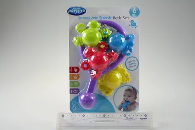 Obrázok produktu pre Playgro Scoop And Splash Bath Set, Súprava do kúpeľa, 0,5 rok / roky, Viacfarebný