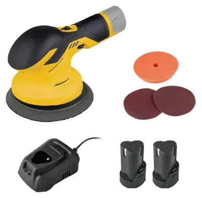 Obrázek produktu pro Akumulátorová orbitální leštička NEXTOOL MAX-22856 12 V, počet baterií 2, 2,00 Ah, 150 mm