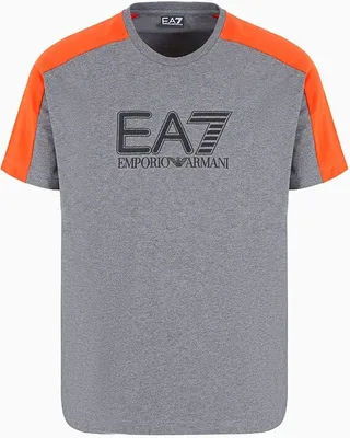 Produktbild von Ea7 Emporio Armani 6dpt03-pjohz Kurzarm-t-shirt Grau S Mann Grau S
