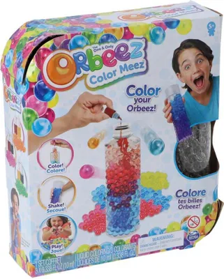 Produktbild von Zuru Orbeez Color Meez Starter Set Bastelset Wasserperlen mit Glasbehälter