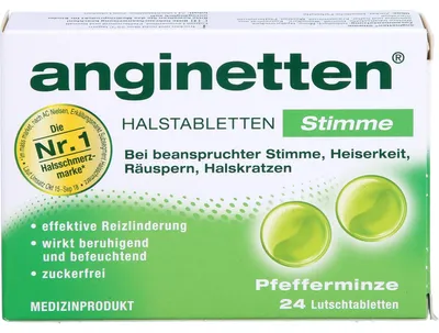 Produktbild von Anginetten Stimme Lutschtabletten 24 St (1er Pack)