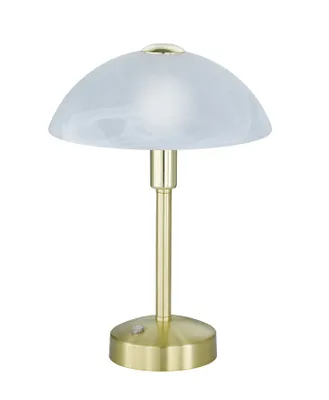 Obrázok produktu pre LED stolová lampa - Biela - Mosadz - Sklo - V 30 cm - Stmievateľná
