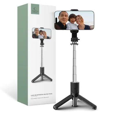 Zdjęcie produktu dla Tech-Protect L02S Bluetooth Selfie Stick Tripod Black
