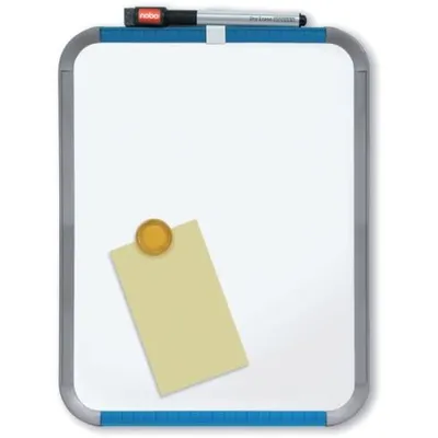 Produktbild von Nobo Magnettafel Set 22x28 cm weiss, Fixed
