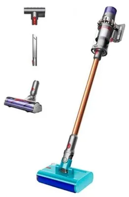 Produktbild von Dyson V10 Submarine, 2-in-1-Stabstaubsauger, Beutellos, Kupfer, Grau, 0,76 l, Trocken&Nass, Zyklonal