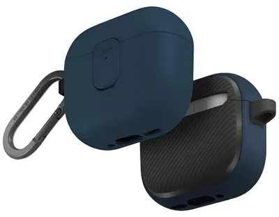 Imagen del producto de Funda Uniq Clyde con cierre para AirPods 4 - Azul