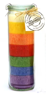 Produktbild von Candle Factory Big Jumbo, Rund, Mehrfarbig, 100 h, 1 Stück(e)