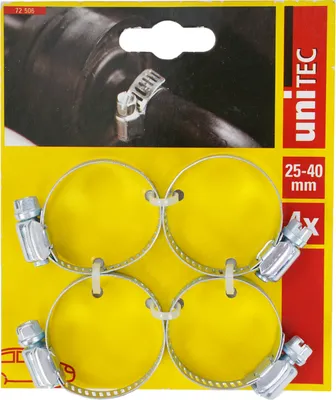 Produktbild von Schlauchschellen 25-40mm 4-tlg.