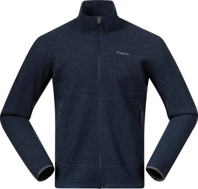 Produktbild von Bergans Herren Rabot Merino Fleecejacke Navy XL