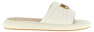 Produktbild von PINKO Pantoletten aus Lammleder in Weiss