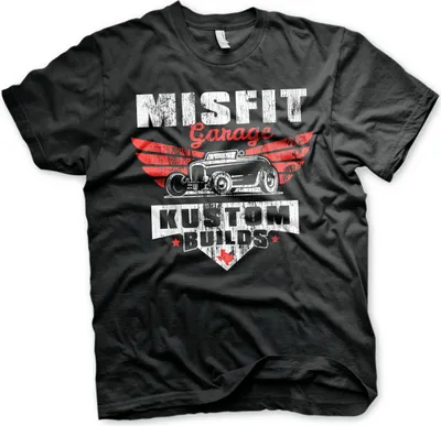 Produktbild von Misfit Garage - Kustom Builds T-Shirt - XX-Large - Black